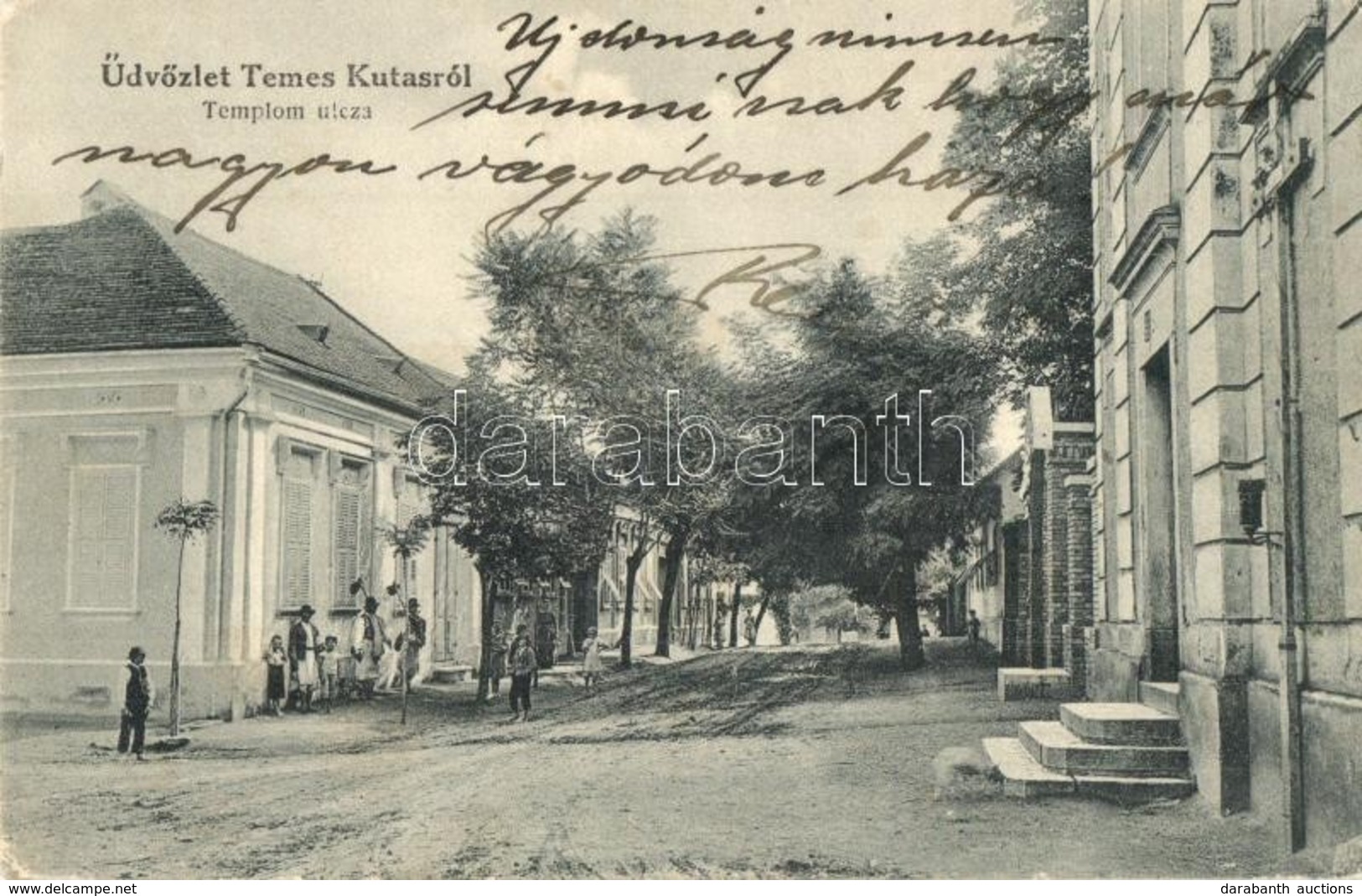 T2/T3 Temeskutas, Gudurica; Templom Utca. Fénykép Szabonáry Károlytól / Church Street (EK) - Unclassified