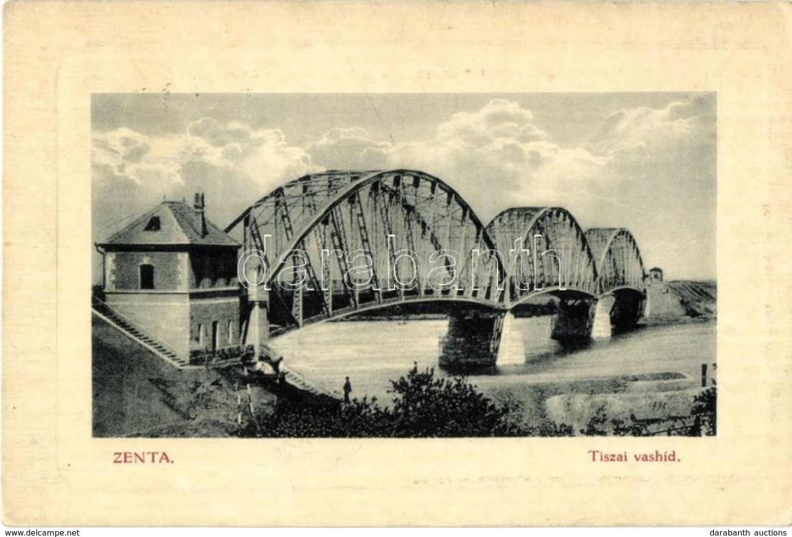 T2/T3 Zenta, Senta; Tiszai Vashíd. W. L. (?) 8847. Kiadja Ferenczy Gyula / Bridge (EK) - Ohne Zuordnung