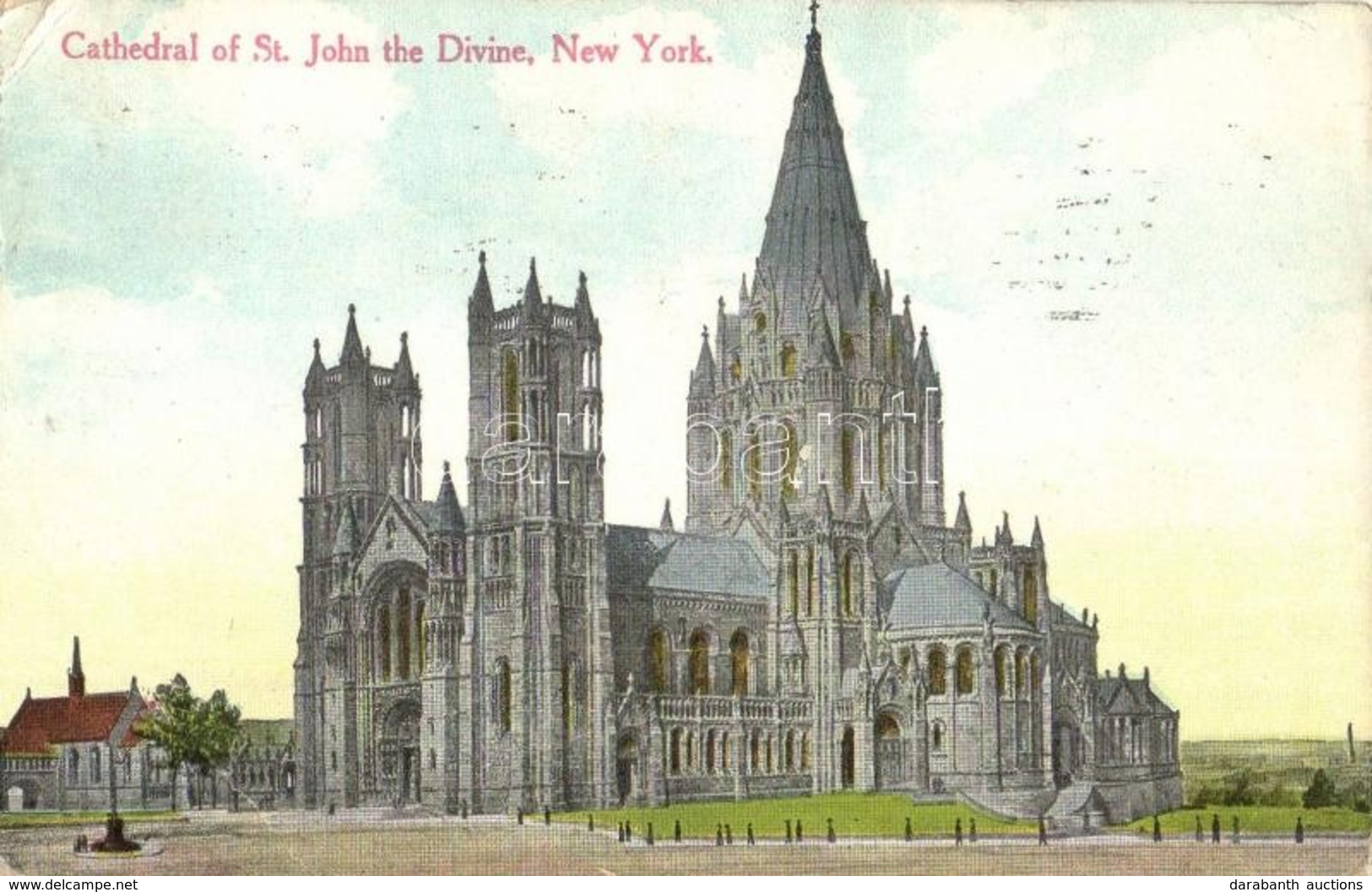 1913 New York, Cathedral Of St. John The Divine (EB) - Ohne Zuordnung