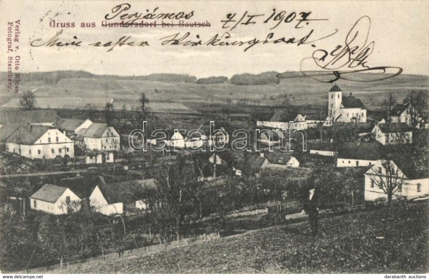 T2 1907 Guntramovice (Budisov Nad Budisovkou); Gundersdorf Bei Bautsch - Unclassified