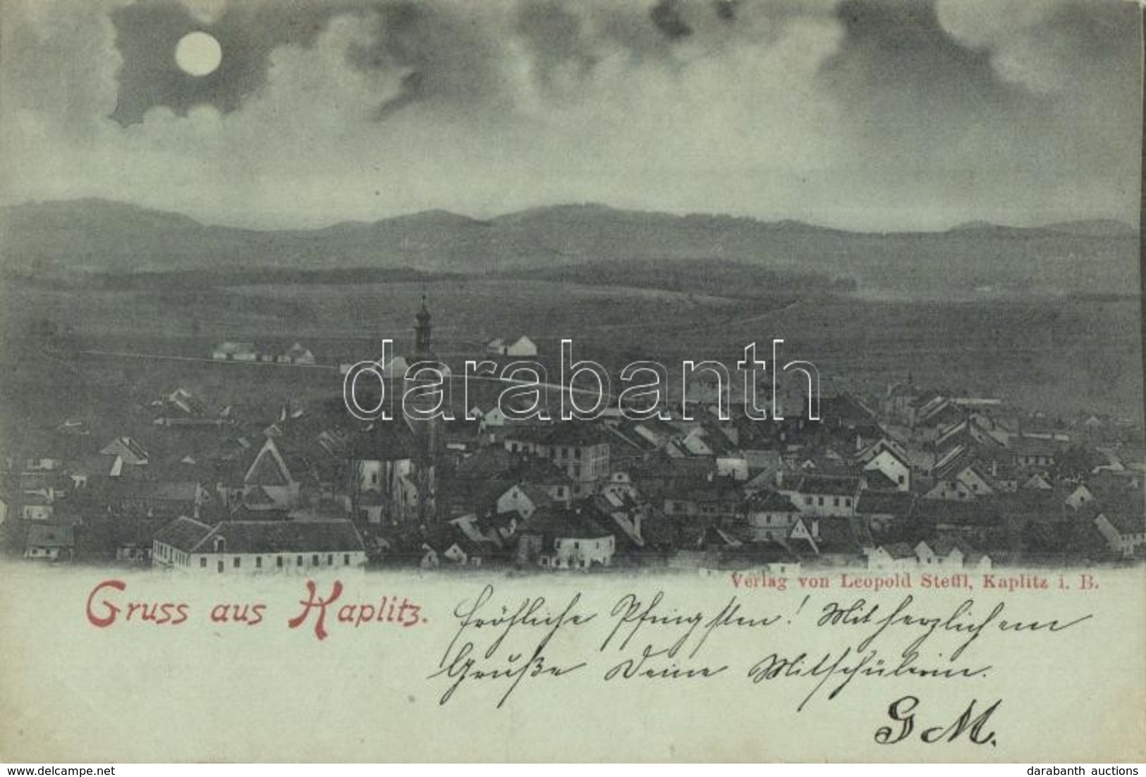 T2 1898 Kaplice, Kaplitz; Night - Ohne Zuordnung