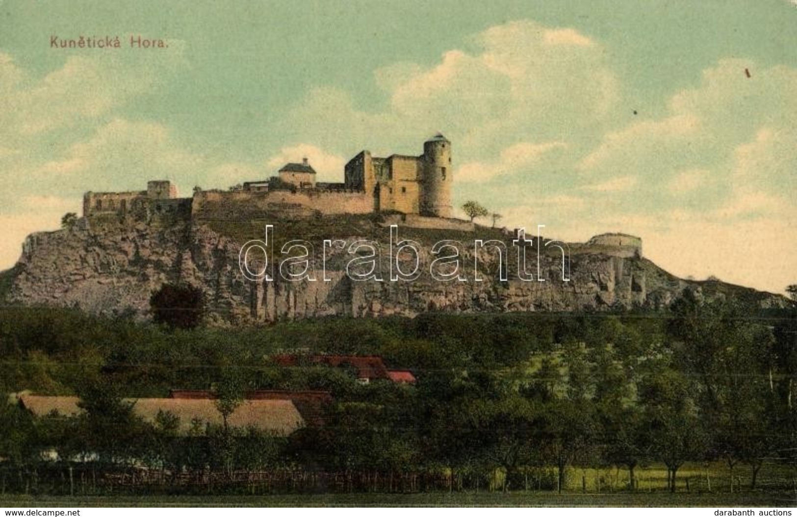 ** T2 Kunetice, Kunetická Hora. Nakl. Otakar Dolezal / Kunetice Mountain With The Castle - Unclassified