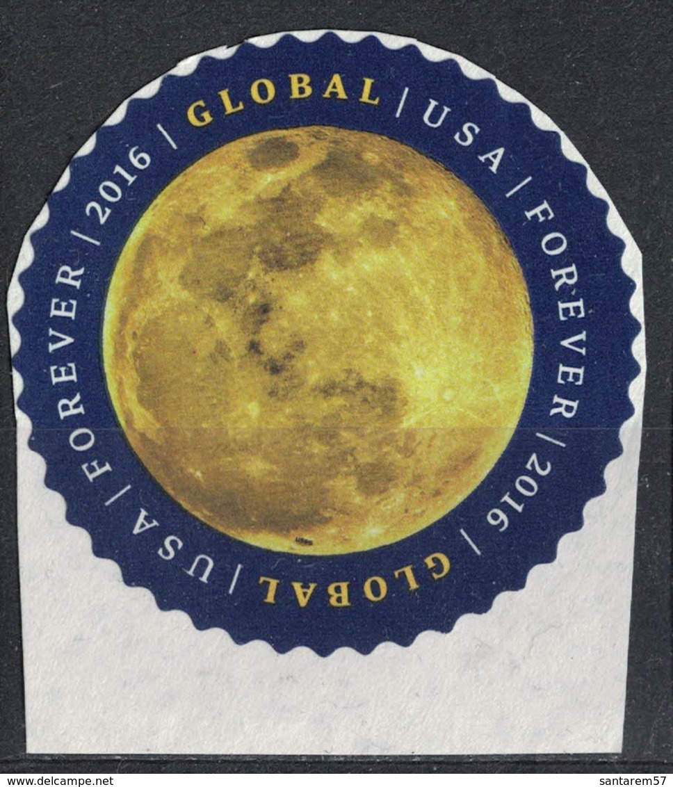 Etats Unis 2016 Sur Fragment Used Global Forever The Moon La Lune SU - Neufs