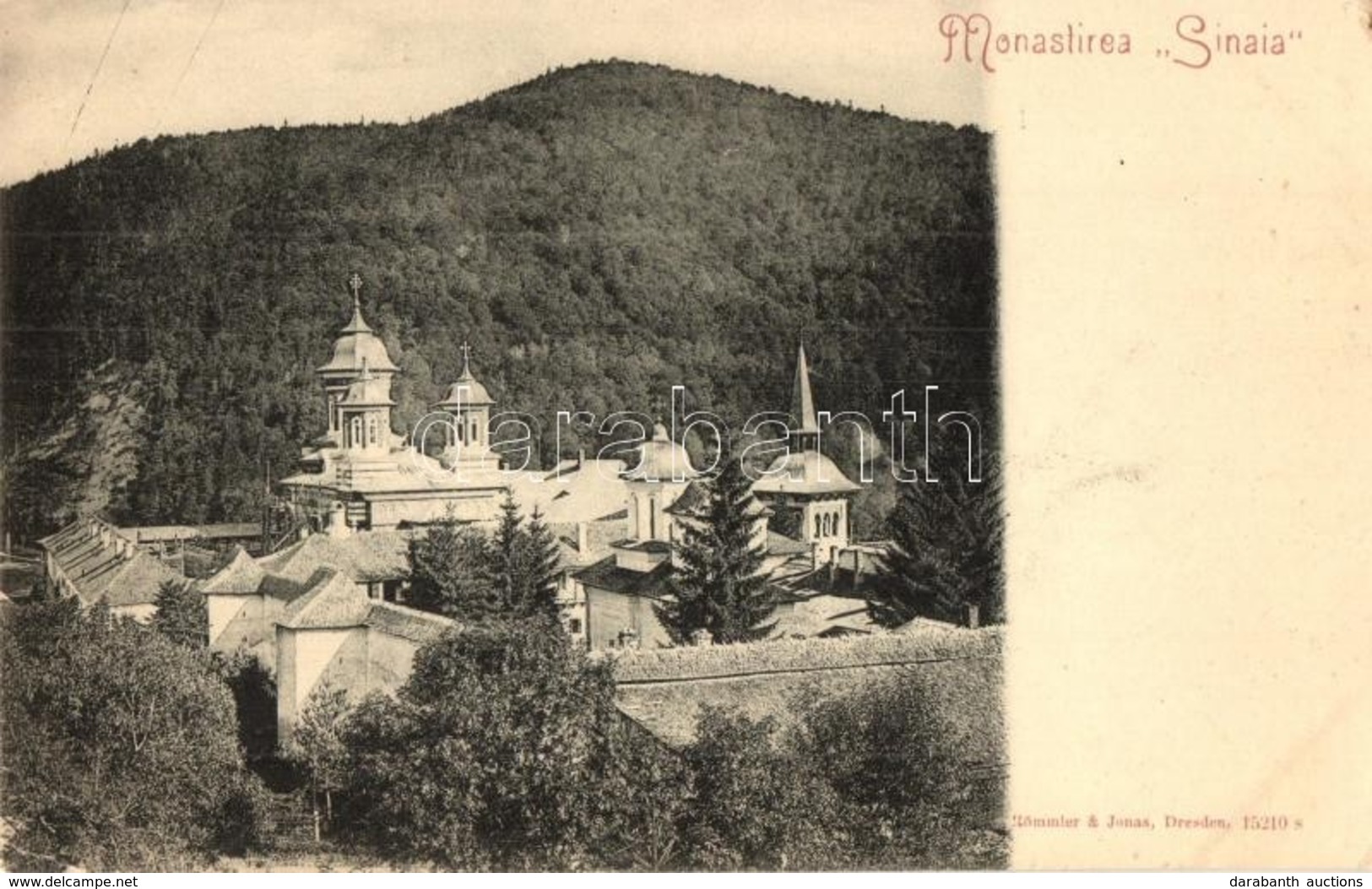 ** T2/T3 Sinaia, Monastirea / Monastery - Ohne Zuordnung