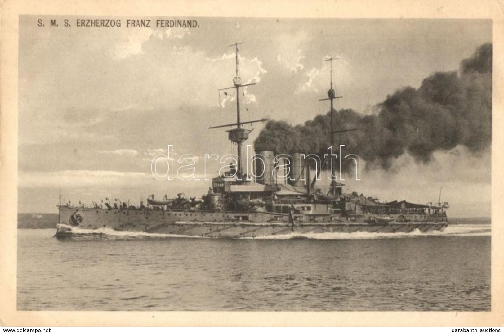 T2 SMS Erzherzog Franz Ferdinand, A K.u.K. Haditengerészet Radetzky-osztályú Csatahajója / Austro-Hungarian Navy Radetzk - Ohne Zuordnung