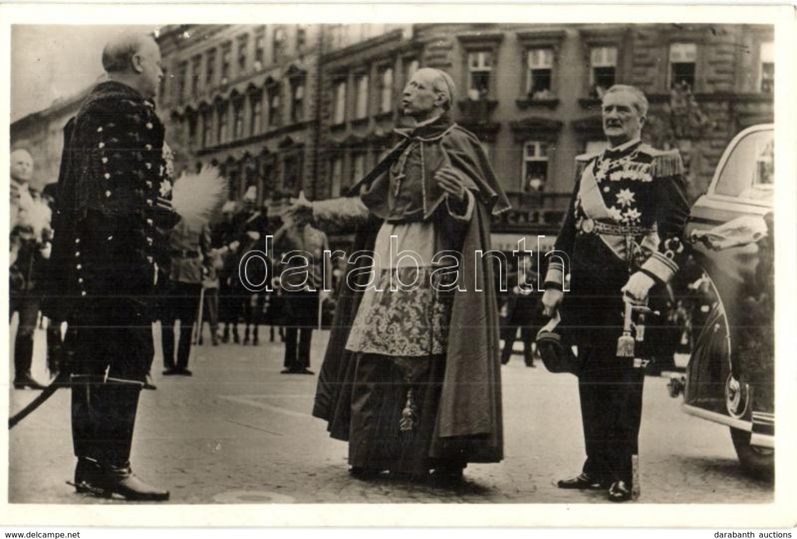 T2 1938 Budapest, Szent Év, Szent István Emlékév; Eugenio Pacelli Bíboros (a Későbbi XII. Piusz Pápa) és Horthy Kormányz - Unclassified