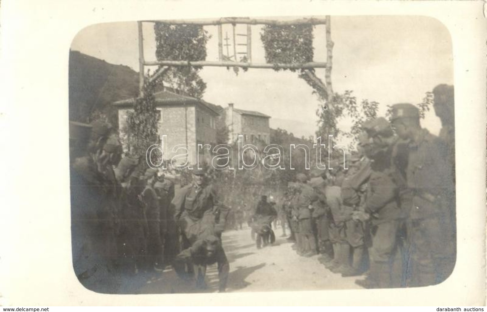 ** T2 Talicskázási Verseny A Fronton Az Osztrák-magyar Katonai Táborban / WWI Austro-Hungarian K.u.K. Soldiers' Wheelbar - Unclassified