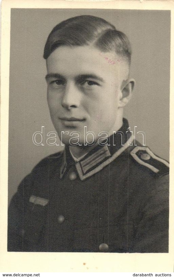* T2 WWII German Military Officer. F. K. Mauer Photo - Unclassified