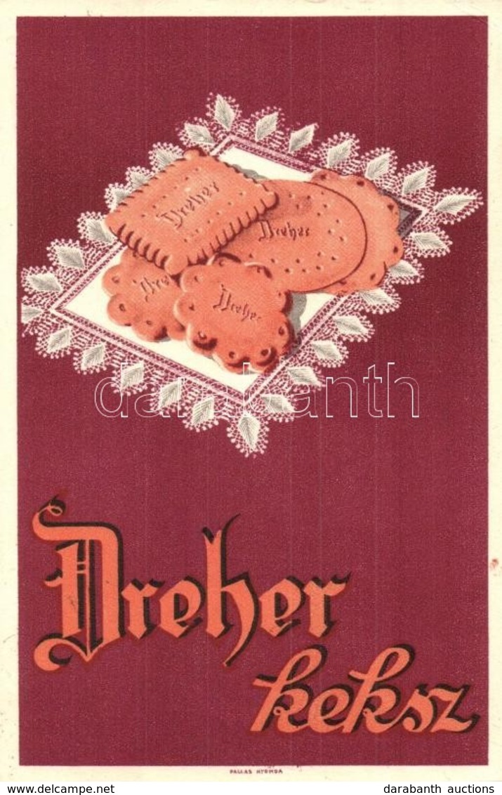 T2/T3 Dreher Keksz / Hungarian Biscuit Advertisement + '1940 Szilágysomlyó Visszatért' So. Stpl  (EK) - Unclassified