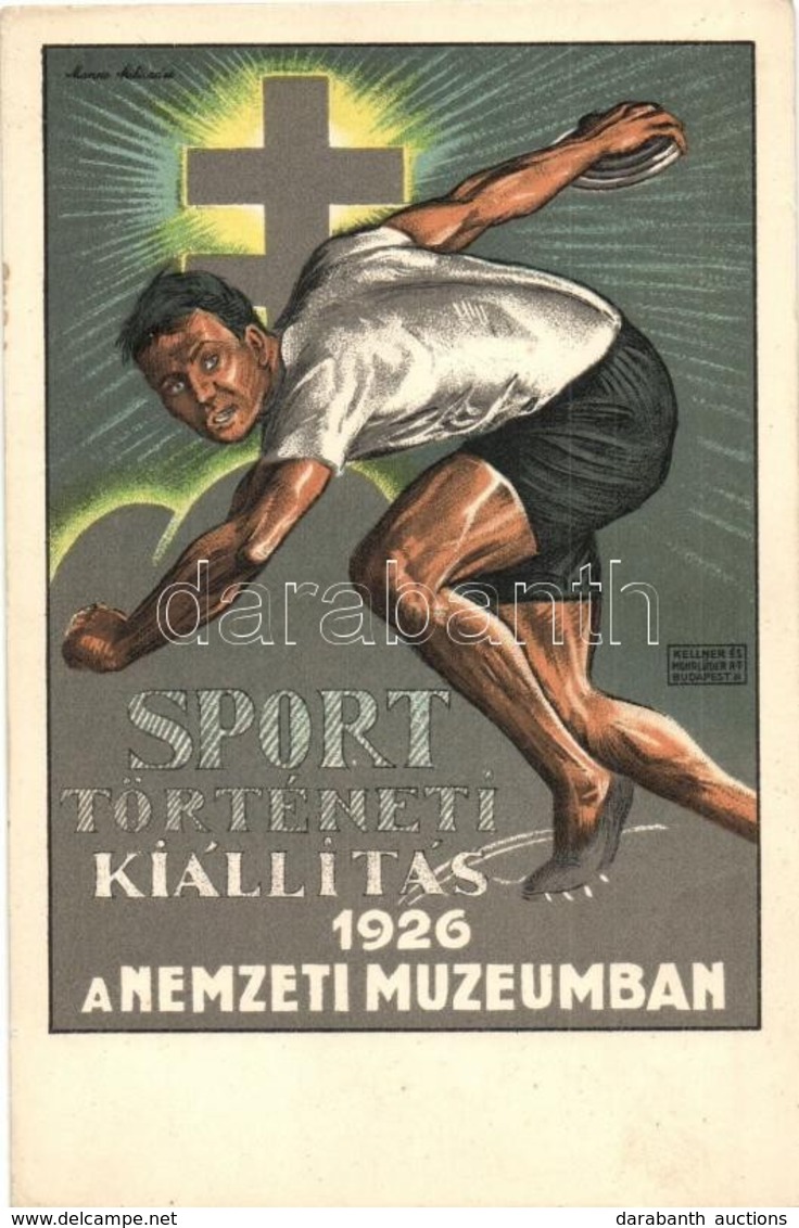 ** T2 1926 Sporttörténeti Kiállítás, Nemzeti Múzeum, Reklám; Kellner és Mohrlüder Rt. / Sports History Exhibition, Natio - Ohne Zuordnung