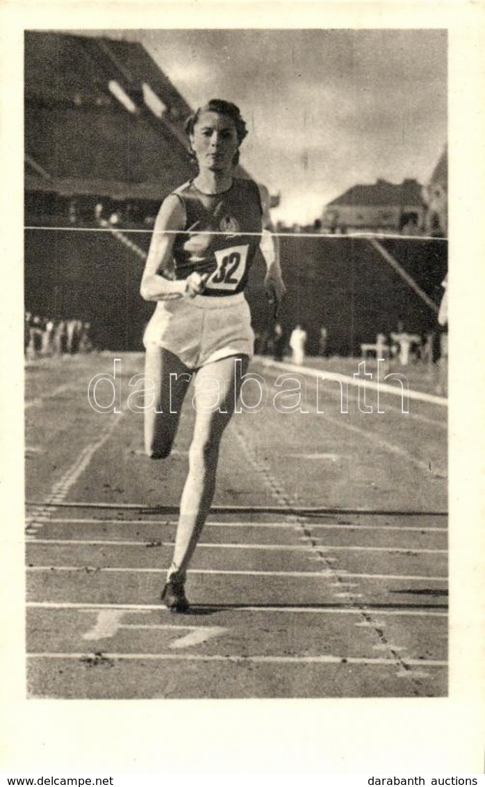 ** T1/T2 Neszményi Vera, 100m Női Síkfutás / Hungarian Athlete, Women's 100 Metres Run - Ohne Zuordnung