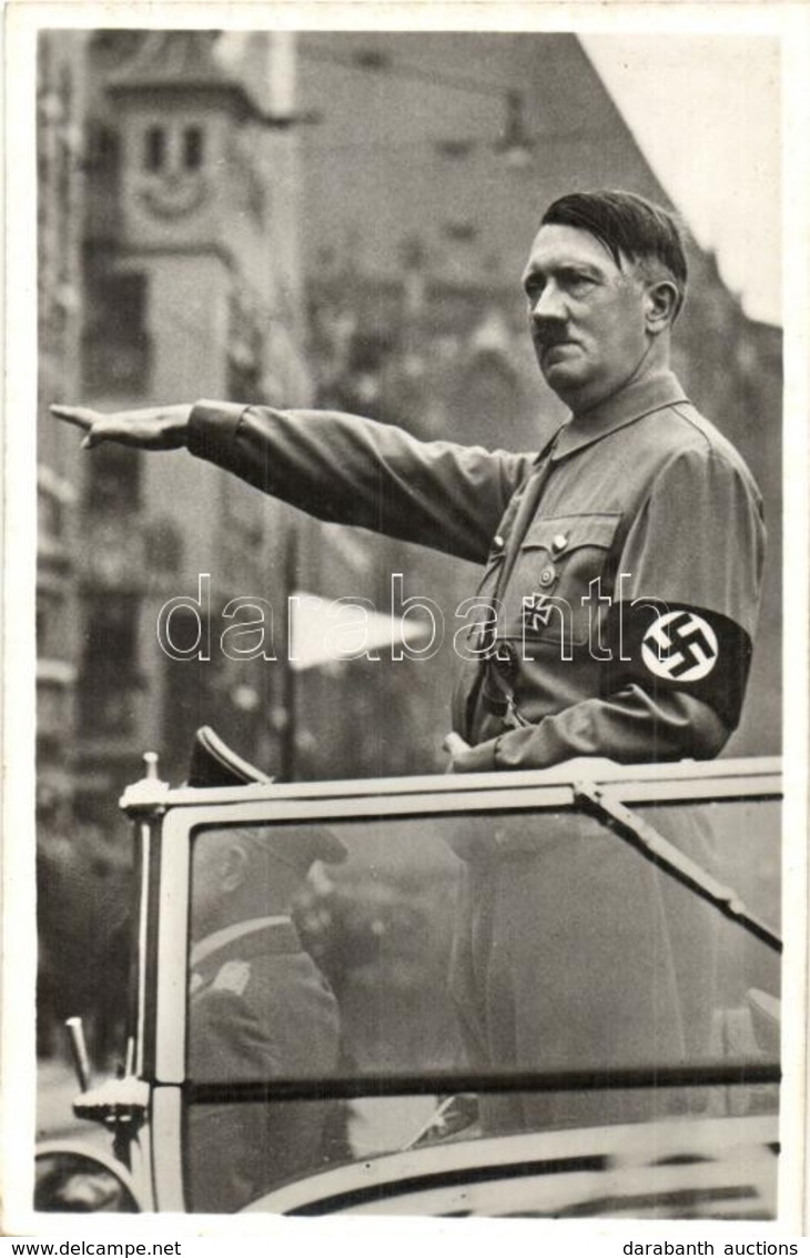 ** T1 Der Führer Und Reichskanzler Des Deutschen Volkes / Adolf Hitler, Leader Of The NSDAP, German Nazi Party, Swastika - Ohne Zuordnung