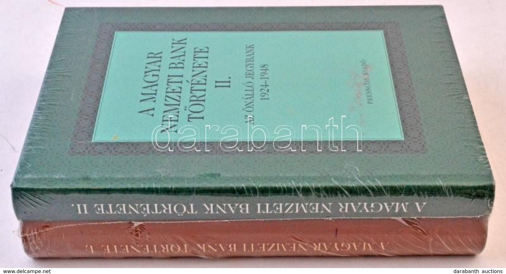 A Magyar Nemzeti Bank Története I-II. Presscon Kiadó. Új állapotban, Eredeti Fóliában - Ohne Zuordnung