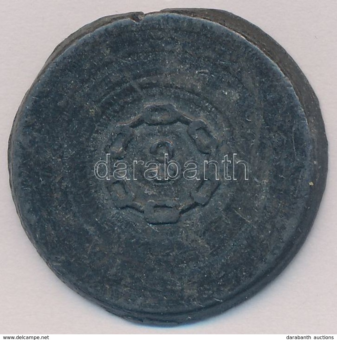 1848-1849. '3' Lánchíd ólom Bárca (~48mm) T:3 - Unclassified
