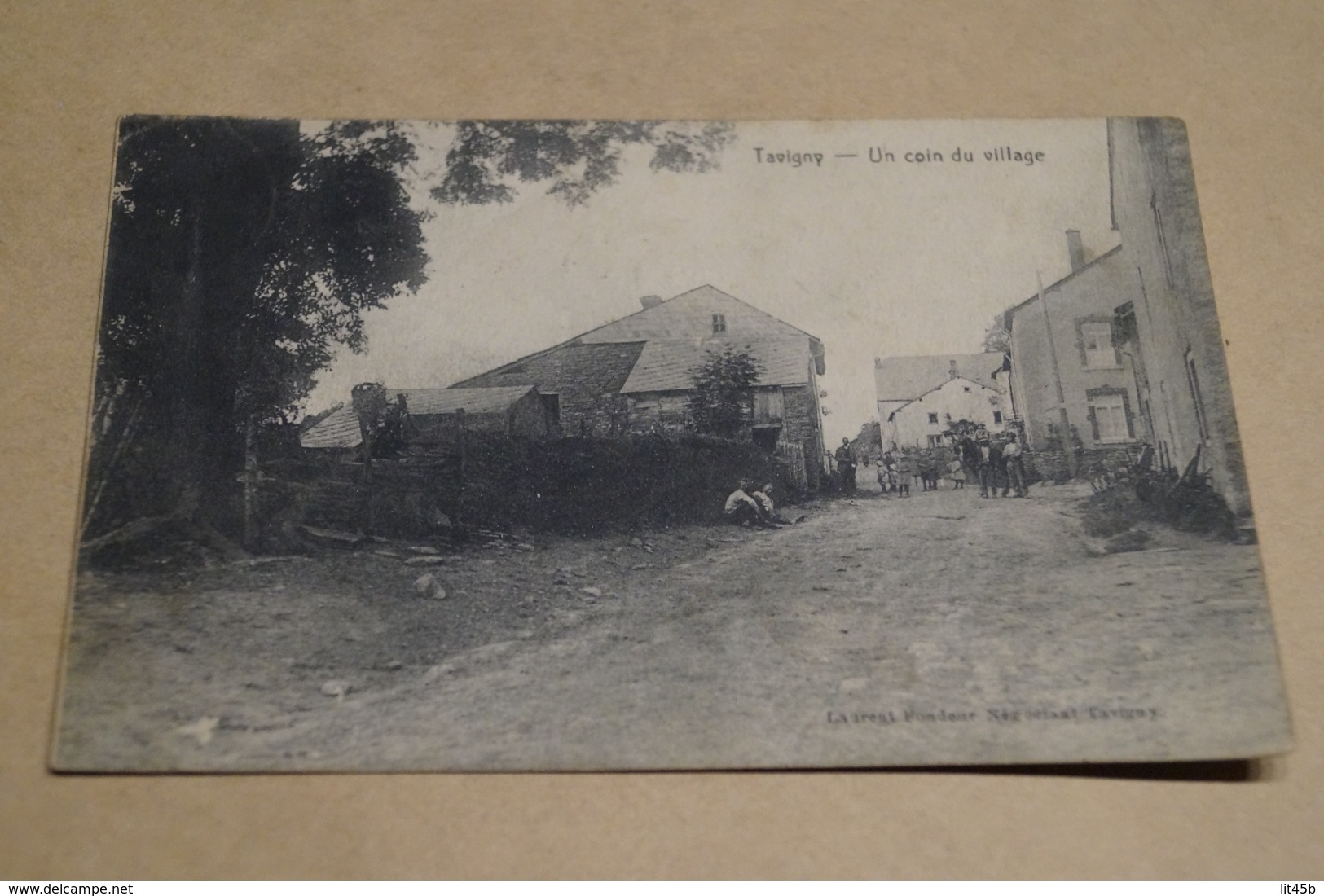 RARE,TAVIGNY HOUFFALIZE,1901,un Coin Du Village,ancienne Carte Pour Collection - Houffalize