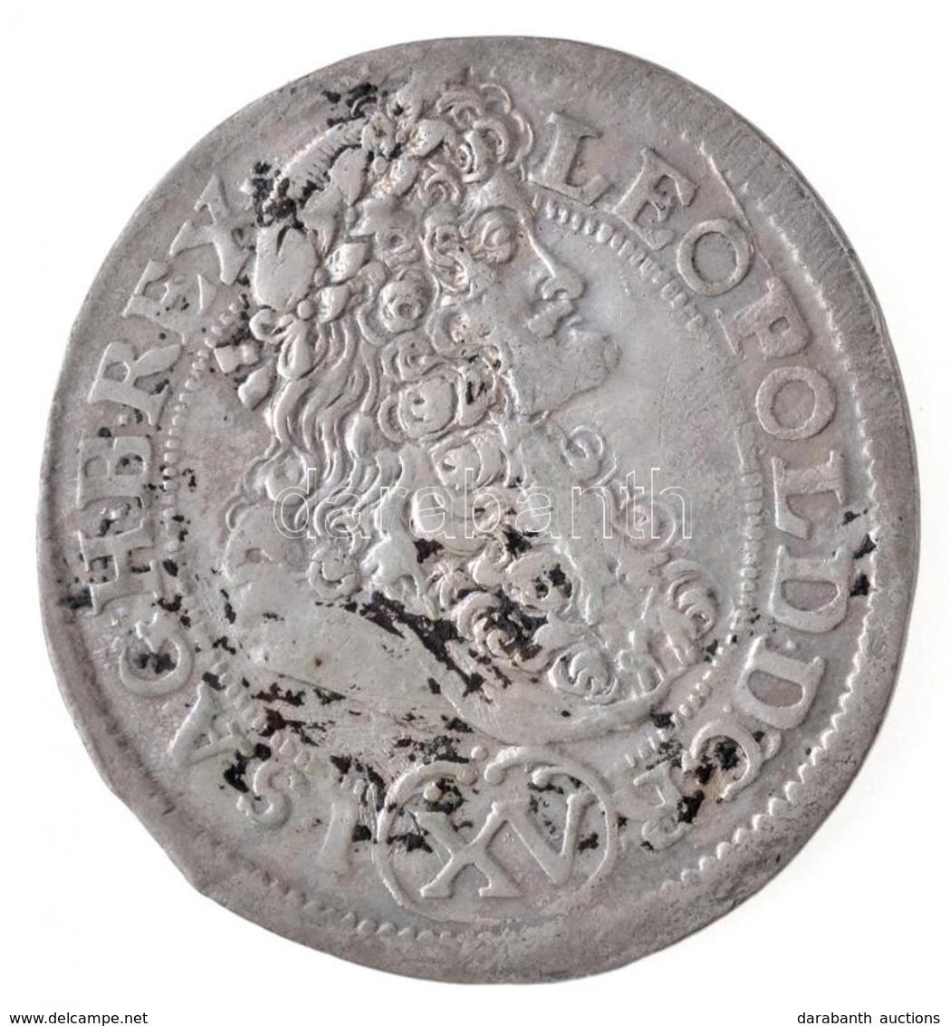 1691K-B 15kr Ag 'I. Lipót' (5,49g) T:2-
Hungary 1691K-B 15 Kreuzer Ag 'Leopold I' (5,49g) C:VF
Huszár: 1428., Unger II.: - Unclassified