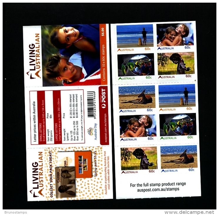 AUSTRALIA - 2011  LIVING  AUSTRALIAN    BOOKLET   MINT NH - Libretti