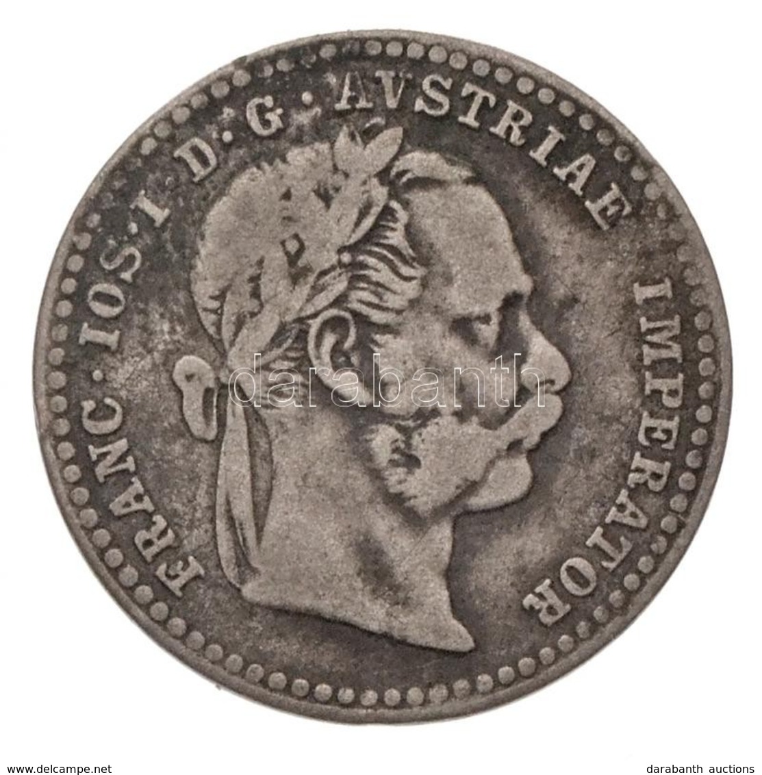 Ausztria 1870. 10kr Ag 'Ferenc József' T:3 
Austria 1870. 10 Kreuzer Ag 'Franz Joseph' C:F - Unclassified