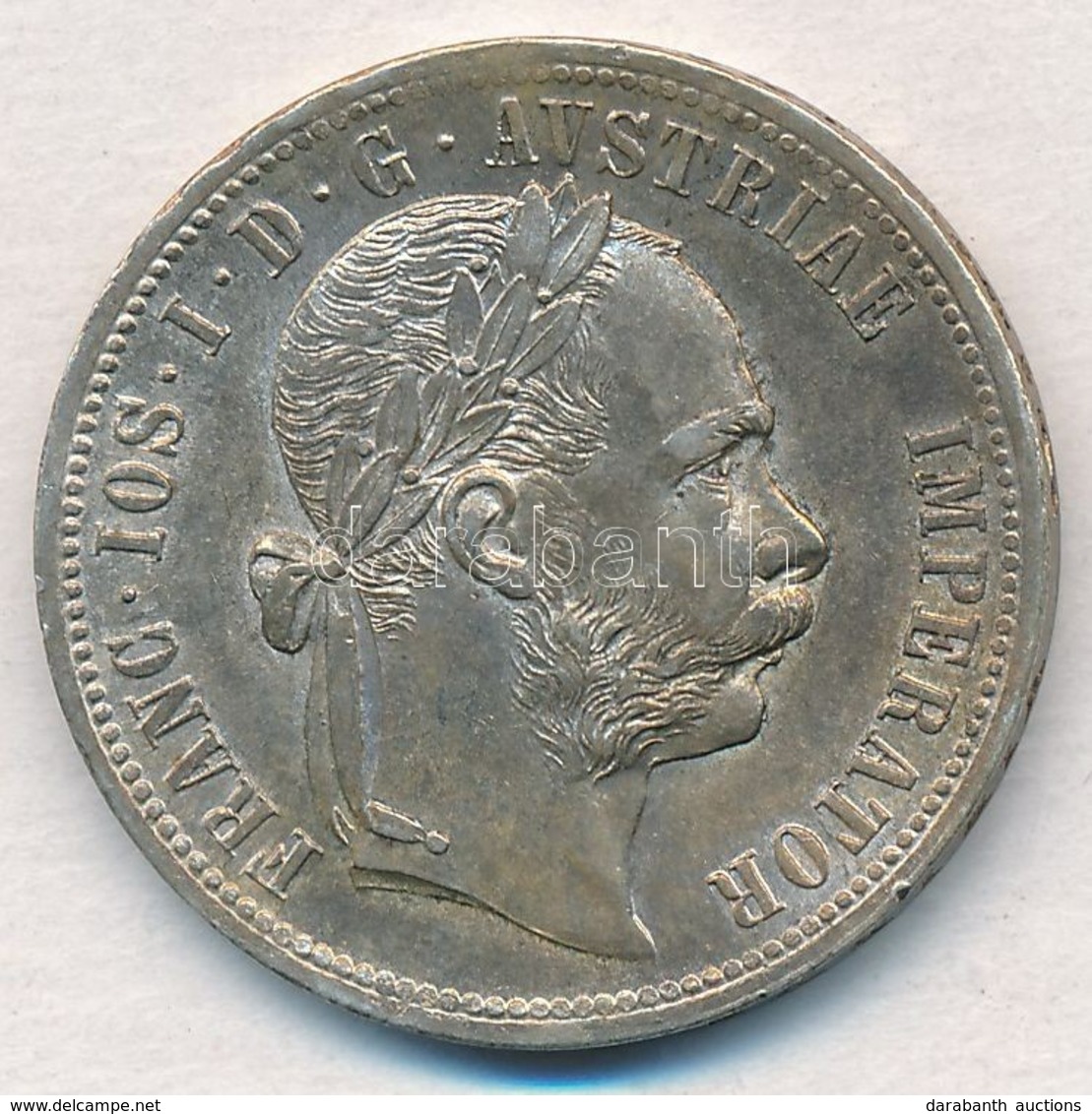 Ausztria 1877. 1Fl Ag 'Ferenc József' T:1- Ph.
Austria 1877. 1 Florin Ag 'Franz Joseph' C:AU Edge Error
Krause KM#2222 - Unclassified