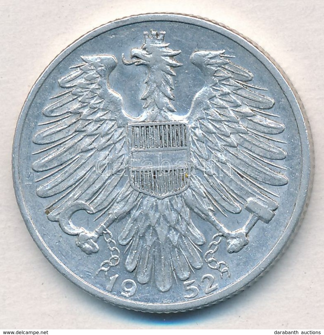 Ausztria 1952. 5Sch Al T:2
Austria 1952. 5 Schilling C:XF - Unclassified