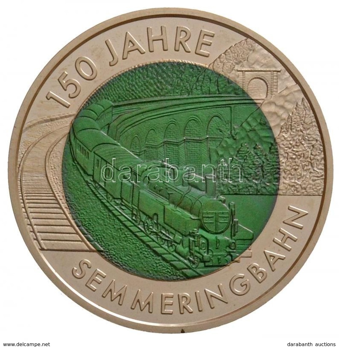 Ausztria 2004. 25E Ag-Nb '150 éves A Semmering-i Vasút' T:BU
Austria 2004. 25 Euro Ag-Nb '150th Anniversary Of The Semme - Unclassified