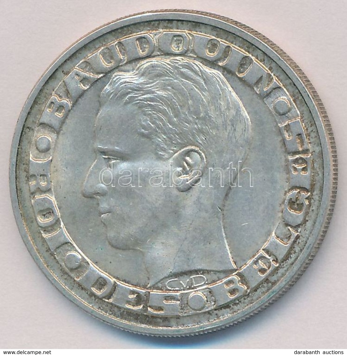 Belgium 1958. 50Fr Ag 'Balduin Király' T:2 Kis Patina
Belgium 1958. 50 Francs Ag 'King Balduin' C:XF Small Patina - Unclassified