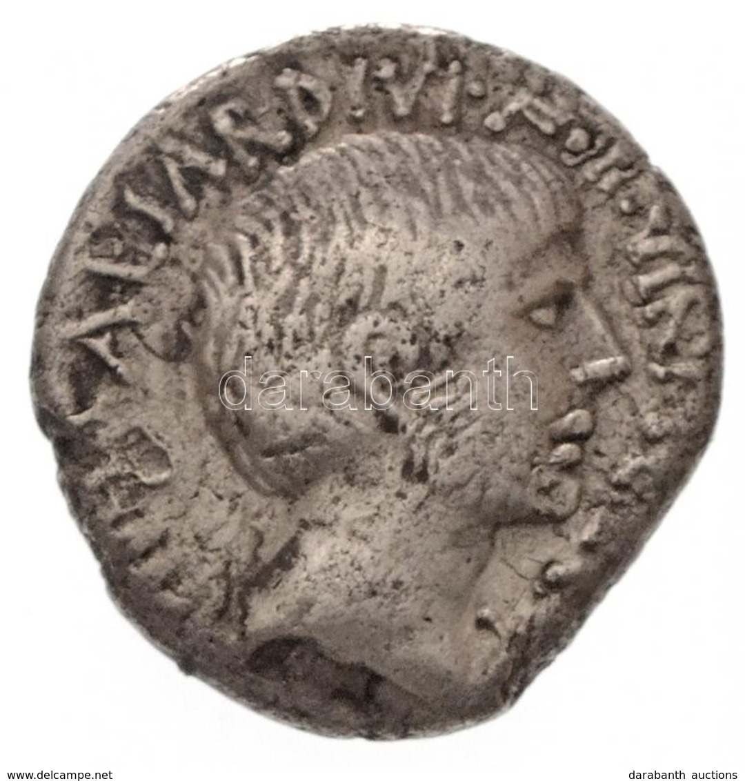 Római Birodalom / Róma / Octavianus Kr. E. 36. Denár Ag (3,56g) T:2- Ki.,ü.
Roman Empire / Rome / Octavian 36. BC Denari - Ohne Zuordnung