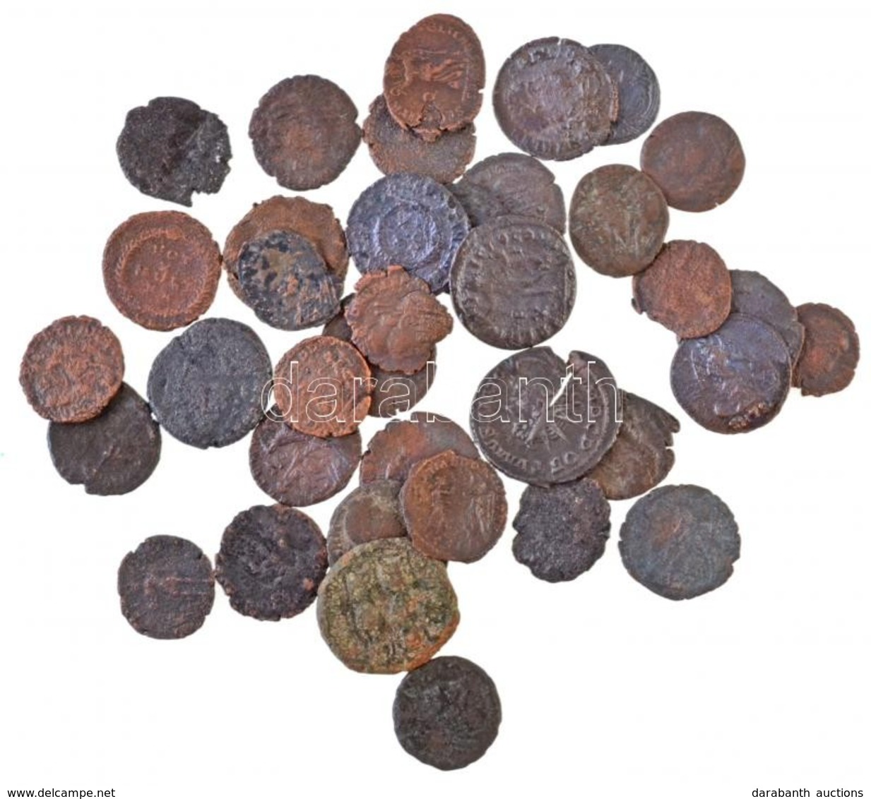 Római Birodalom 37db-os Vegyes Római Rézpénz Tétel A Kr.u. III-IV. Századból T:2-,3
Roman Empire 11pcs Of Various Roman  - Non Classés