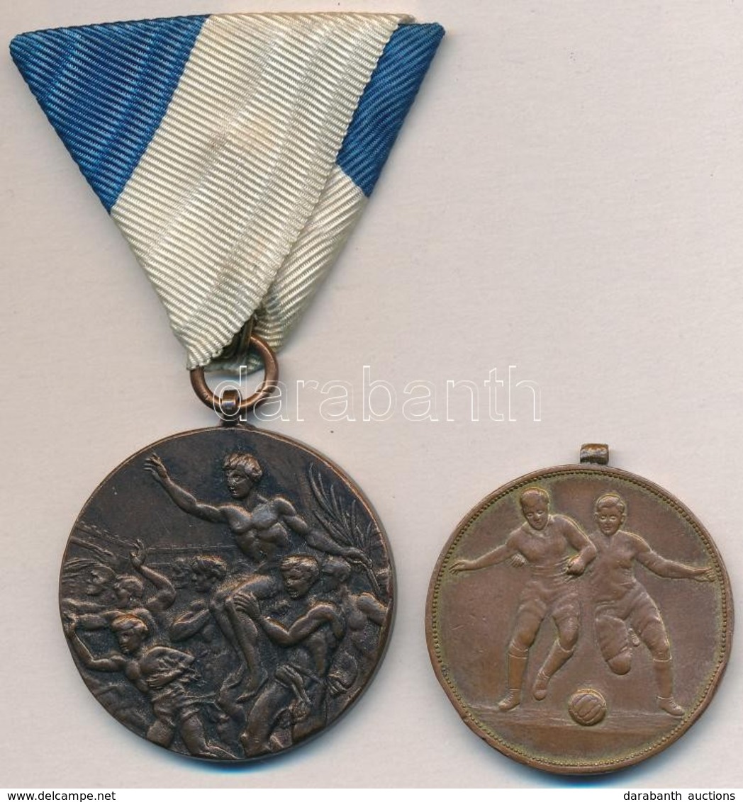 1928. 'Magyar Ifjúsági Labdarúgó Liga - 1927-1928. I.' Br Díjérem Szalag Nélkül + Nagy-Britannia 1948. 'XIV. Olimpiai Já - Ohne Zuordnung