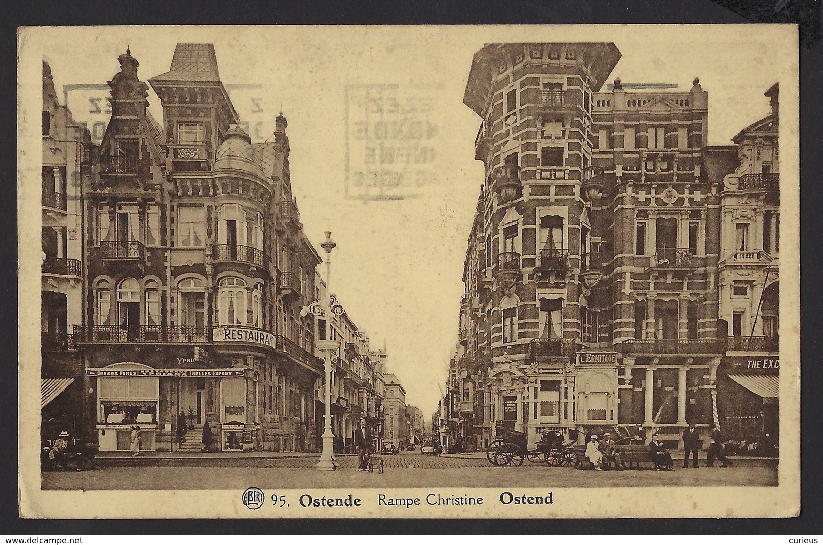 OOSTENDE * RAMPE CHRISTINE * OSTENDE * OSTEND * 1938 - Oostende