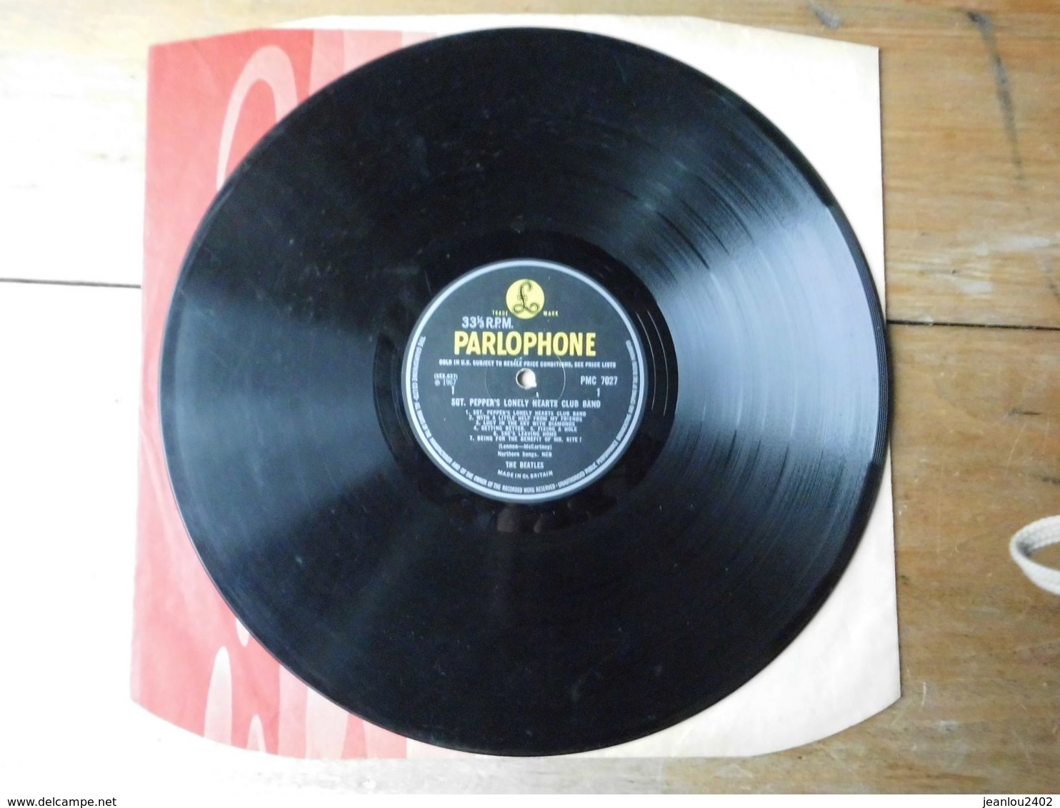 Vinyle "Beatles" "St Peppers Club Band" 1967 - Verzameluitgaven