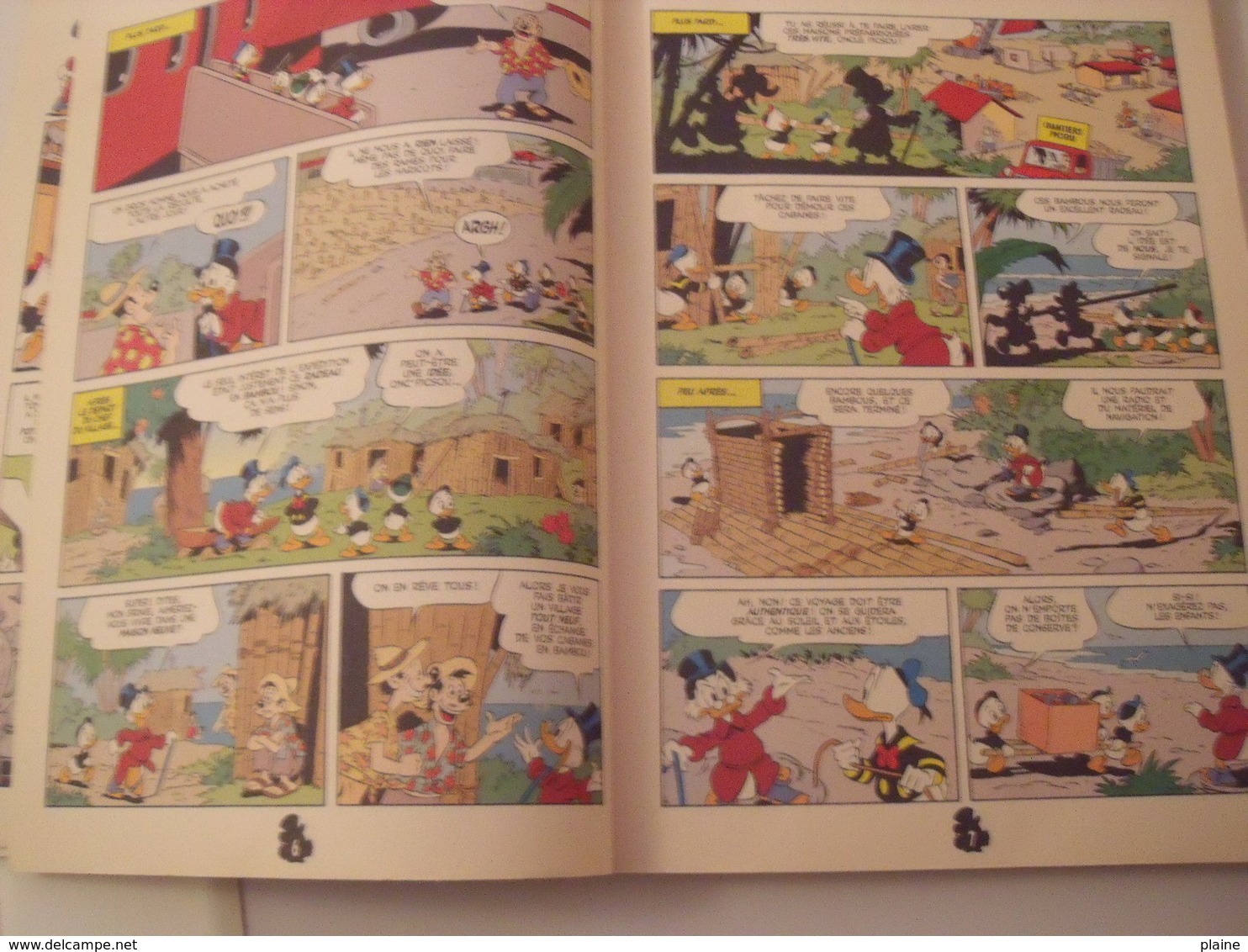 SUPER PICSOU GEANT- 5 CANARDS SUR 1 RADEAU-WALT DISNEY - Picsou Magazine