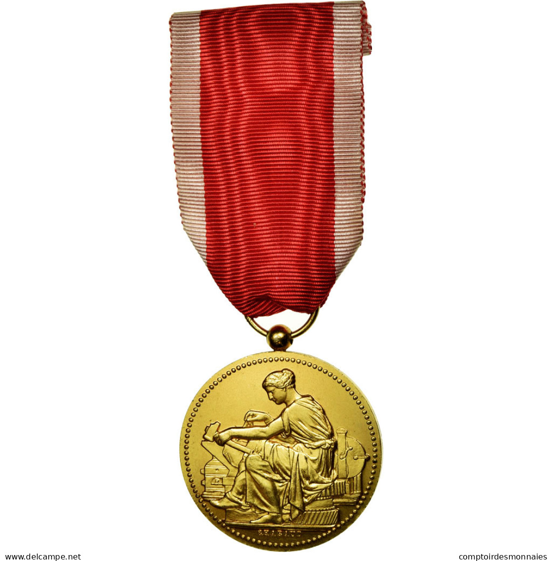 France, Société Industrielle De Rouen, Médaille, Non Circulé, Chabaud - Autres