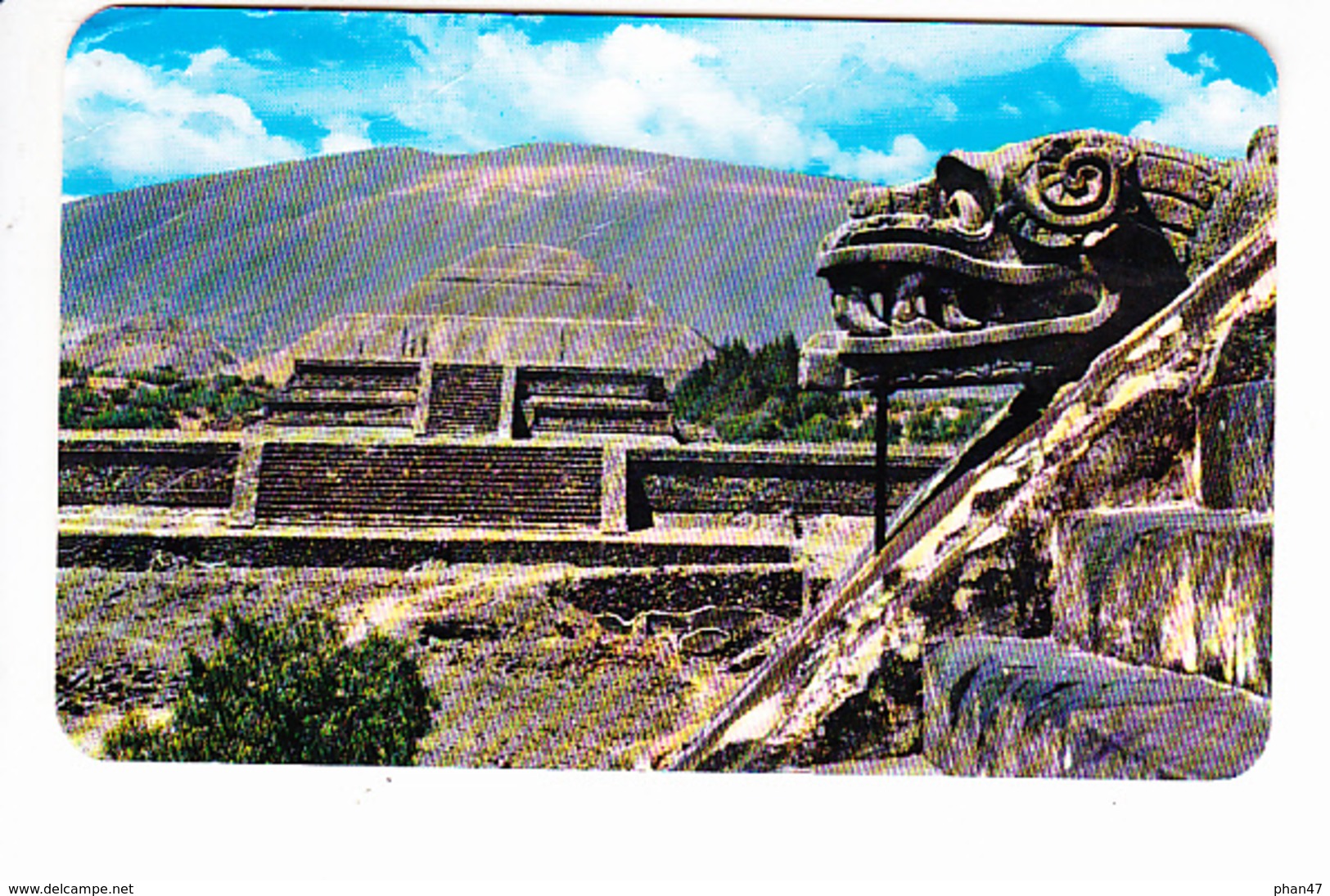 MEXIQUE, MEXICO, Vue Panoramique Du Site Archéologique De San Juan Teotihuacan, Temple De Quetzalcoati- Serpent à Plumes - Mexique