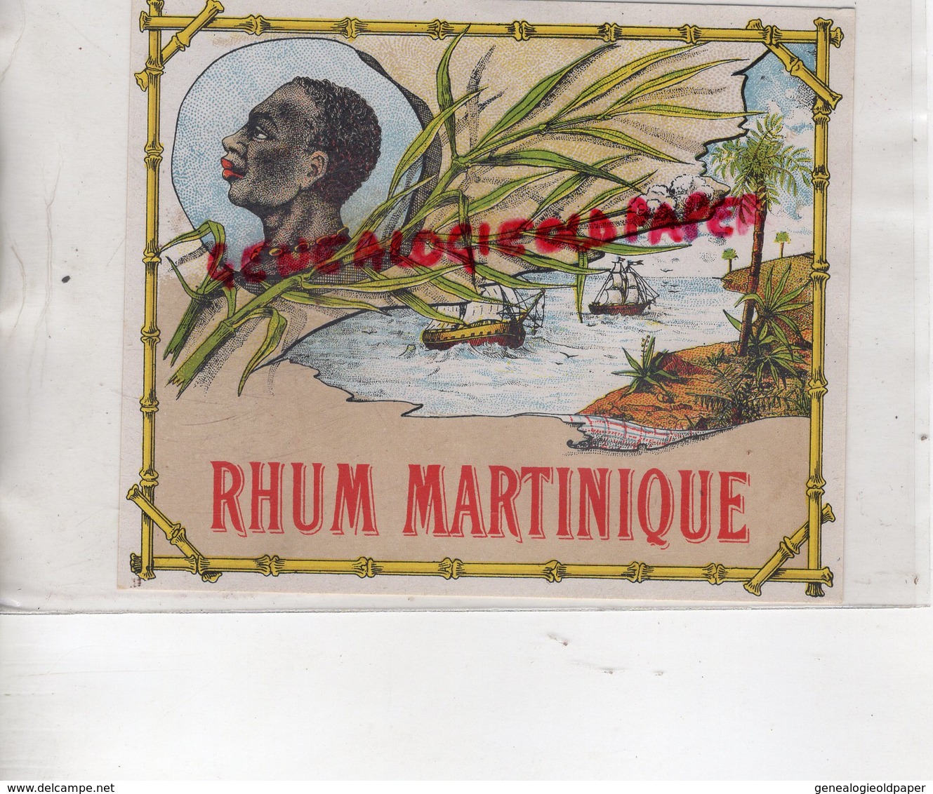 ETIQUETTE RHUM MARTINIQUE - Rhum