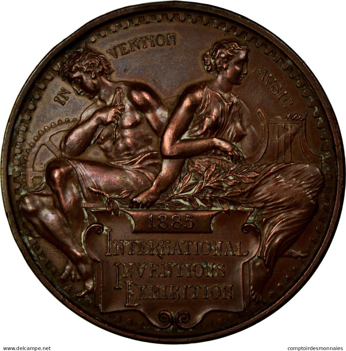 United Kingdom , Médaille, Victoria Regina, International Inventions - Autres & Non Classés