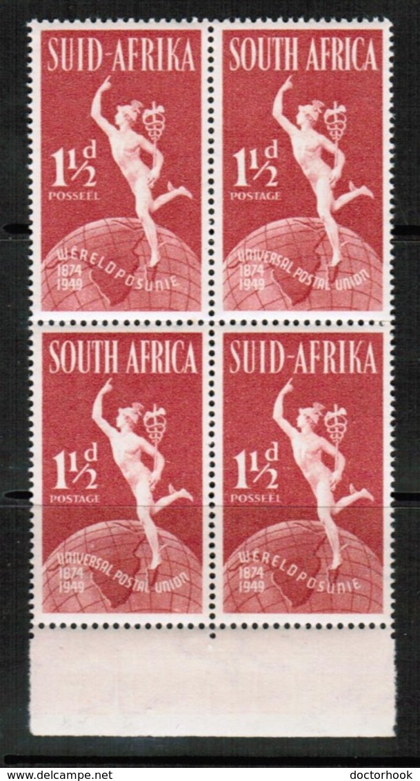 SOUTH AFRICA  Scott # 110** VF MINT NH BLOCK Of 4  LG-958 - Blocks & Sheetlets