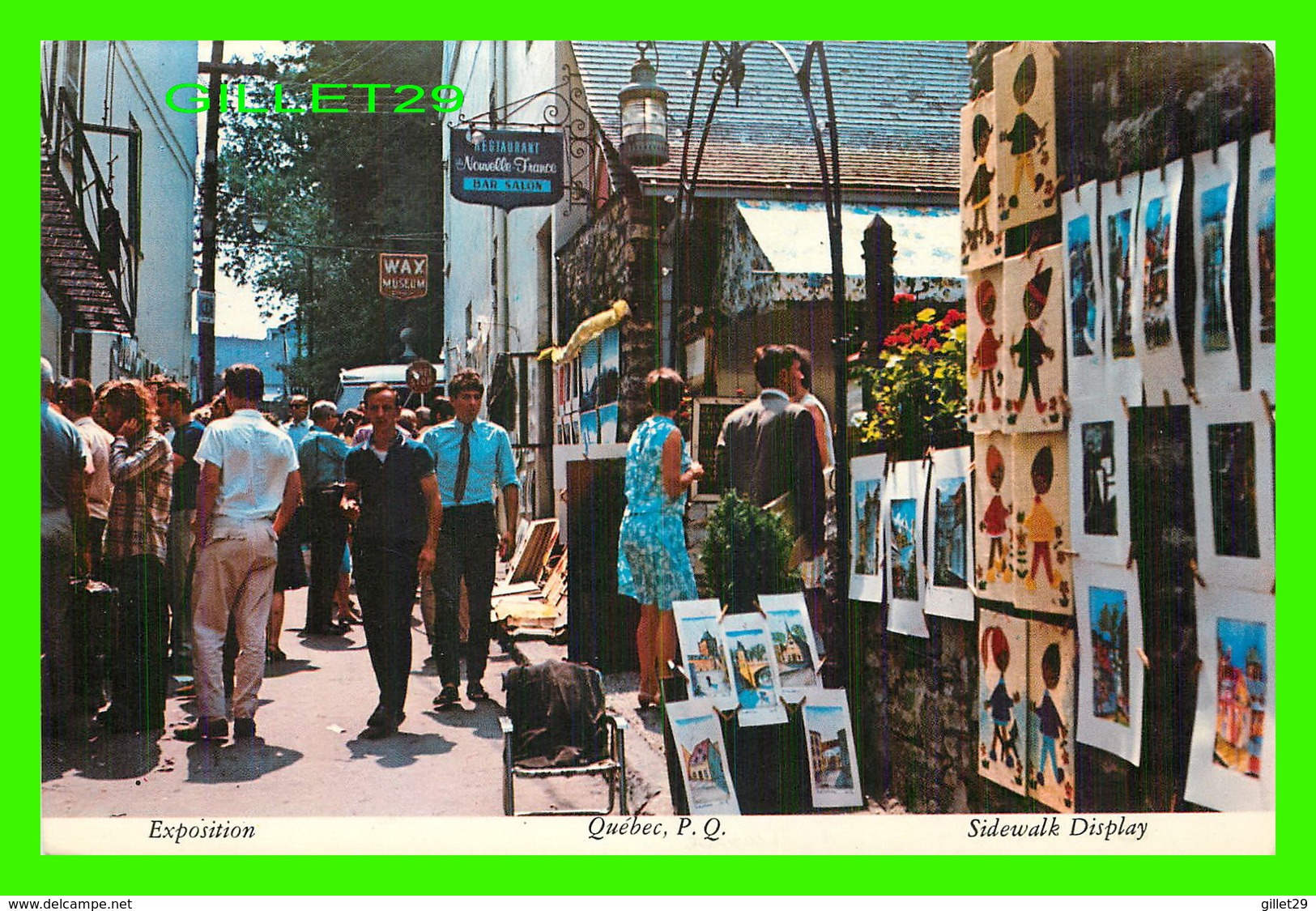 QUÉBEC - EXPOSITION DE LA RUE DU TRÉSOR - CIRCULÉE EN 1977 - - Québec - La Cité