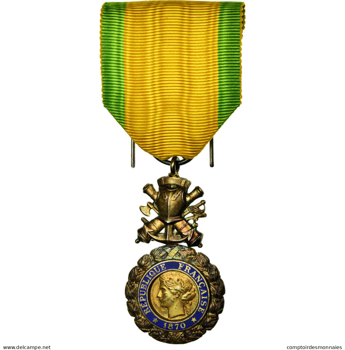 France, Troisième République, Valeur Et Discipline, Médaille, 1870, Non - Autres