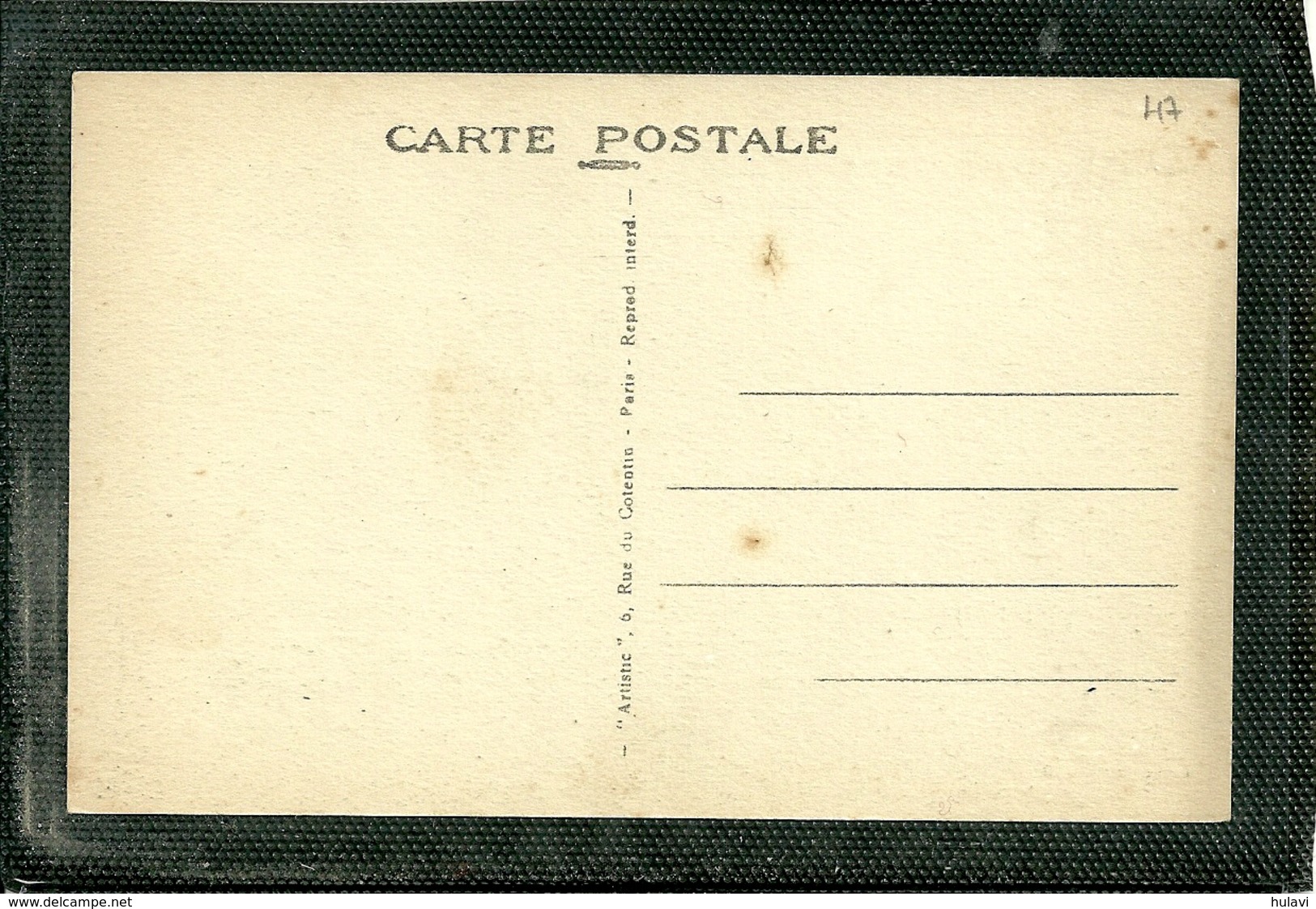 LOT DE 50 CARTES POSTALES TOUTES SCANEES RECTO/VERSO (lot n° 63)