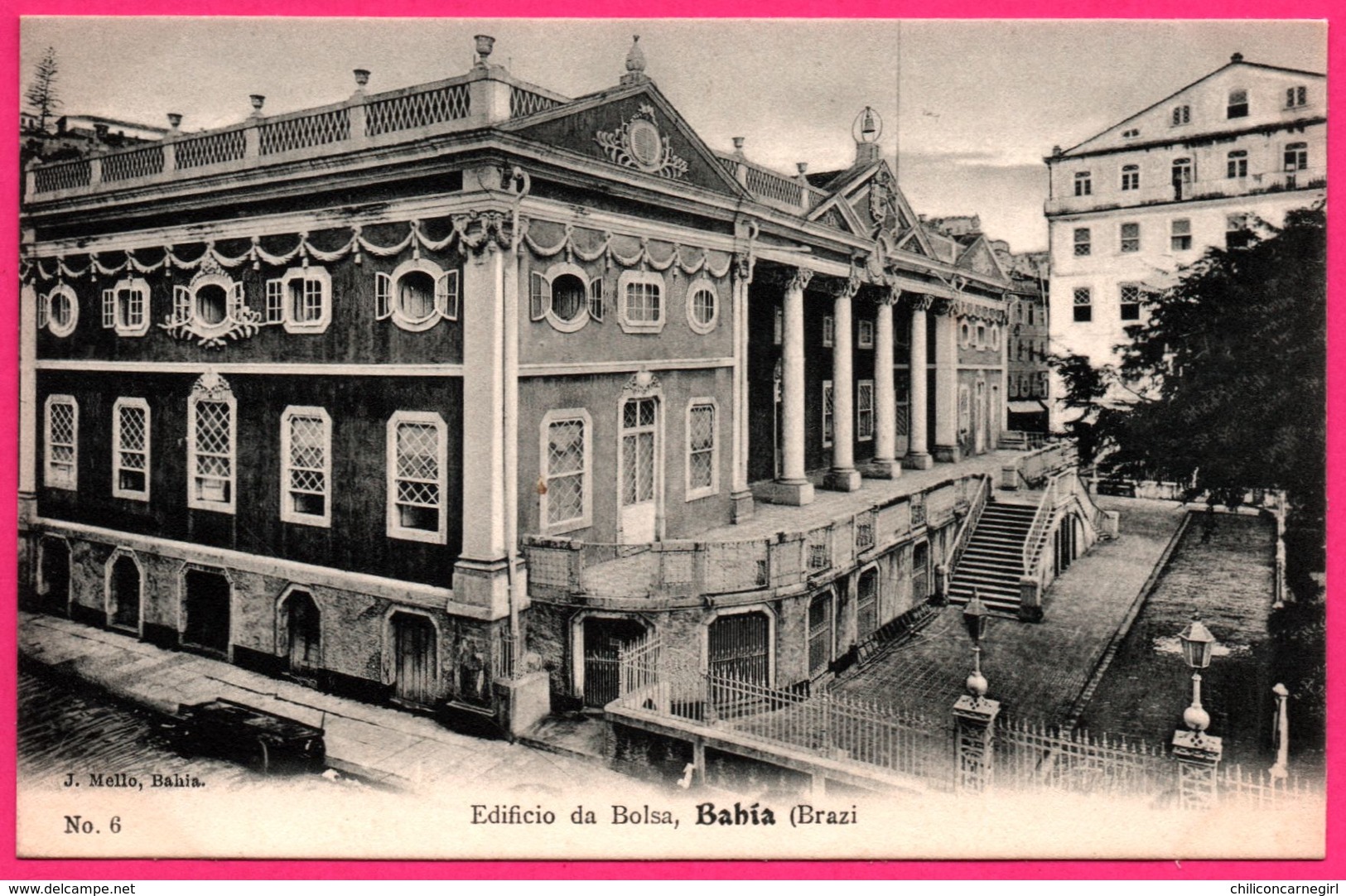 Brésil - Bahia - Edificio Da Bolsa - La Bourse - Edit. J. MELLO - Autres