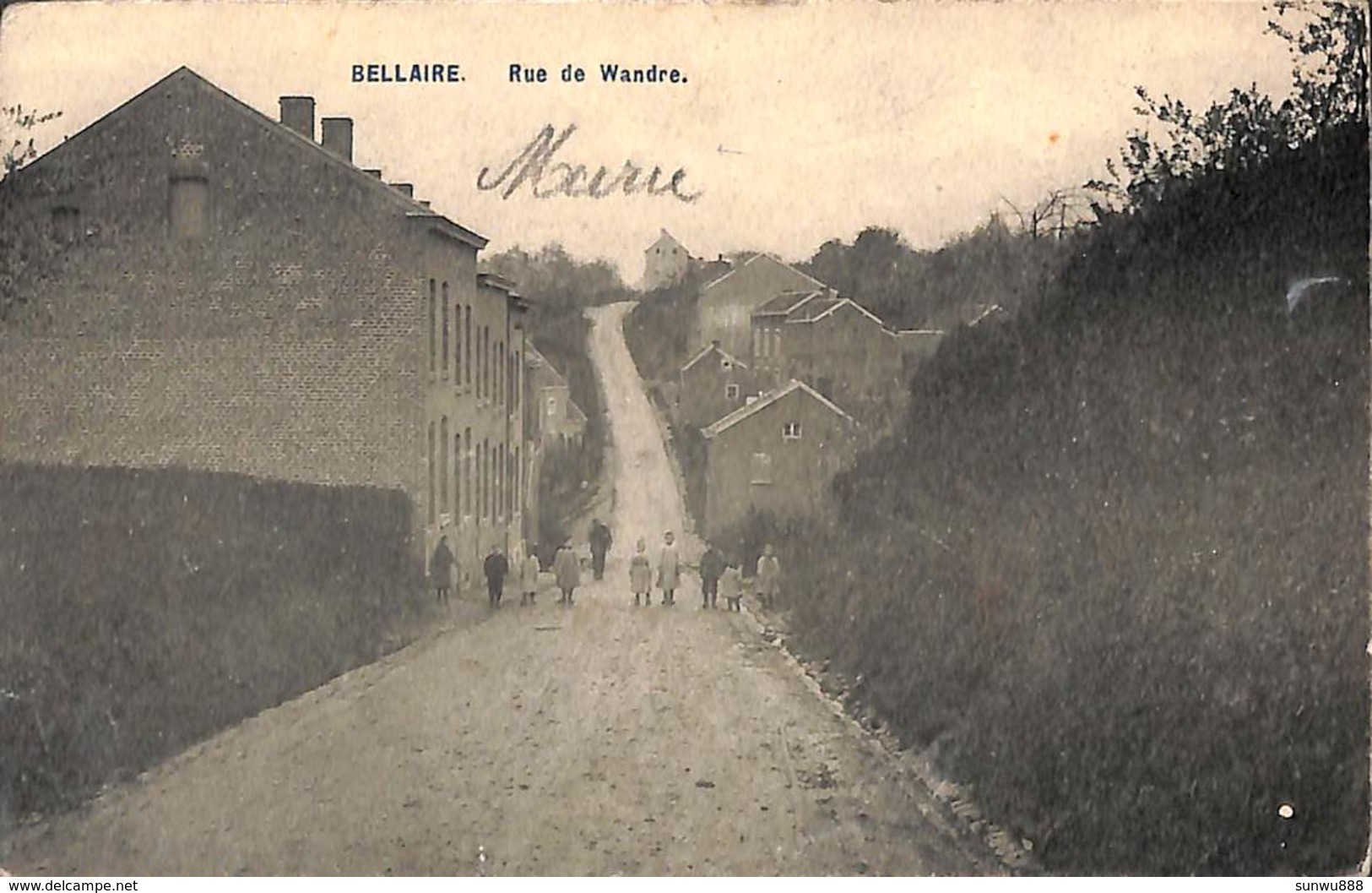 Bellaire - Rue De Wandre (animée, AHH 1910) - Beyne-Heusay