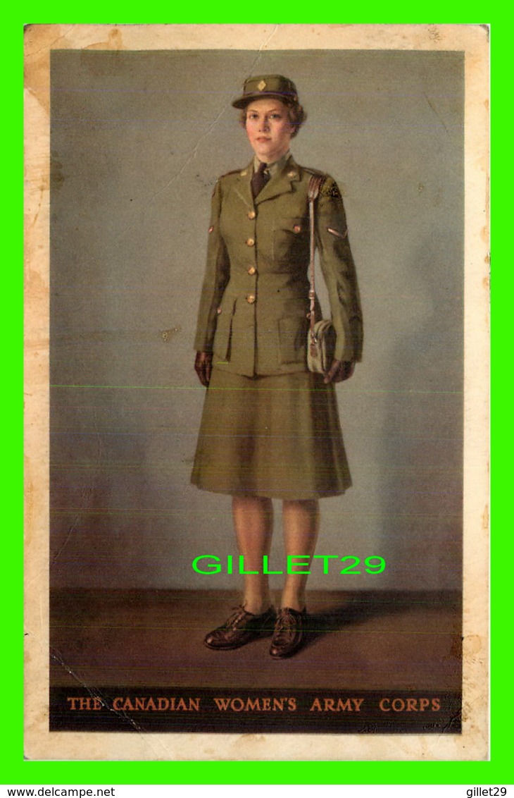 MILITARIA - THE CANADIAN WOMEN'S ARMY CORPS - - Régiments