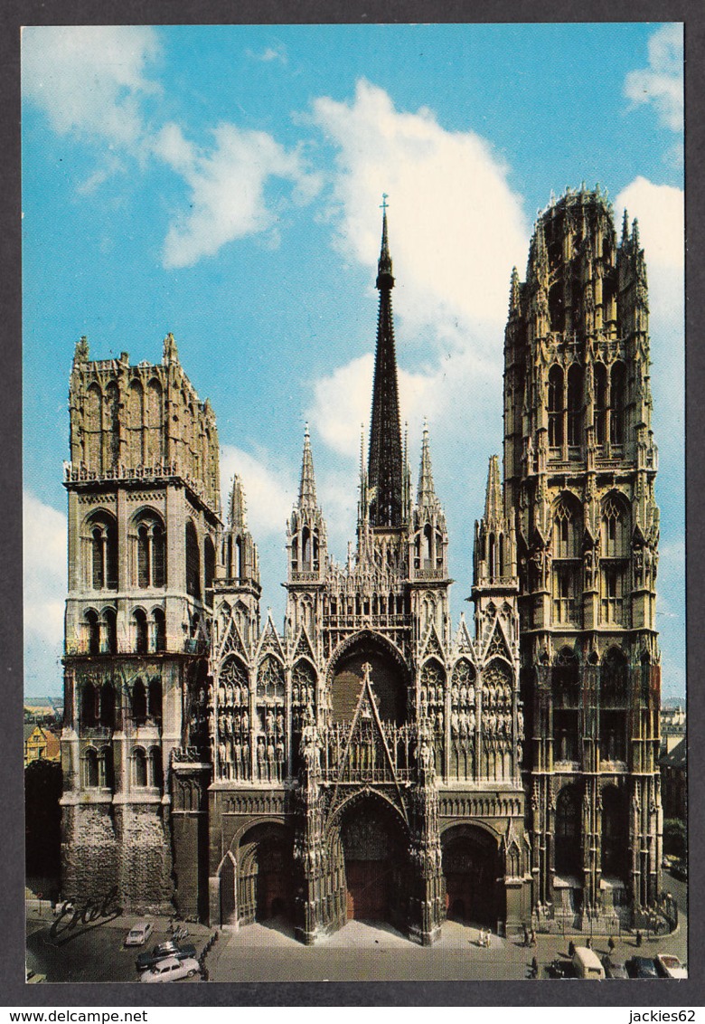 90967/ EGLISES, France, Cathédrale Notre-Dame De Rouen, Façade - Kerken En Kathedralen