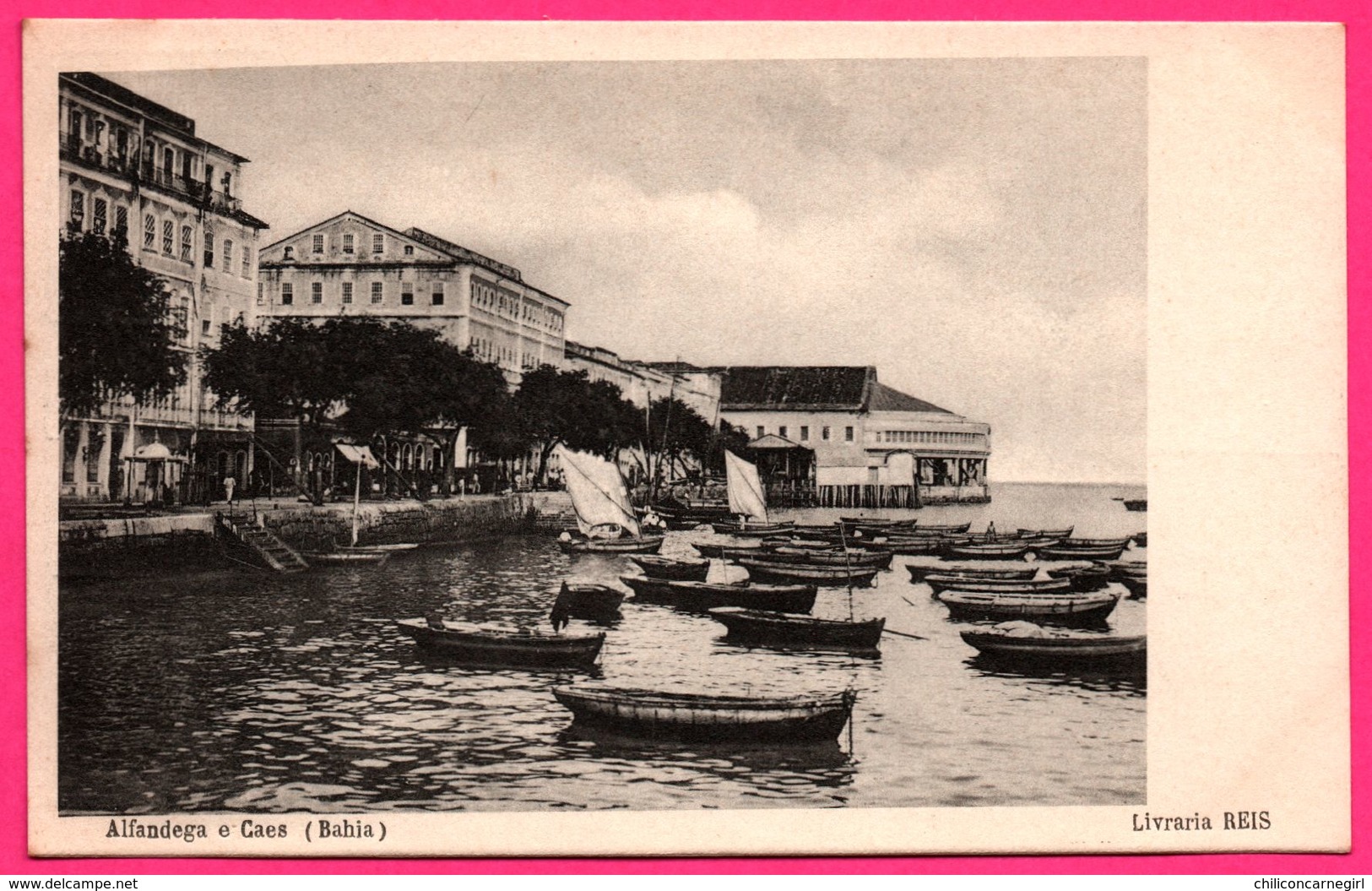 Alfandega E Caes - Livraria Librairie REIS - Barque - Salvador De Bahia