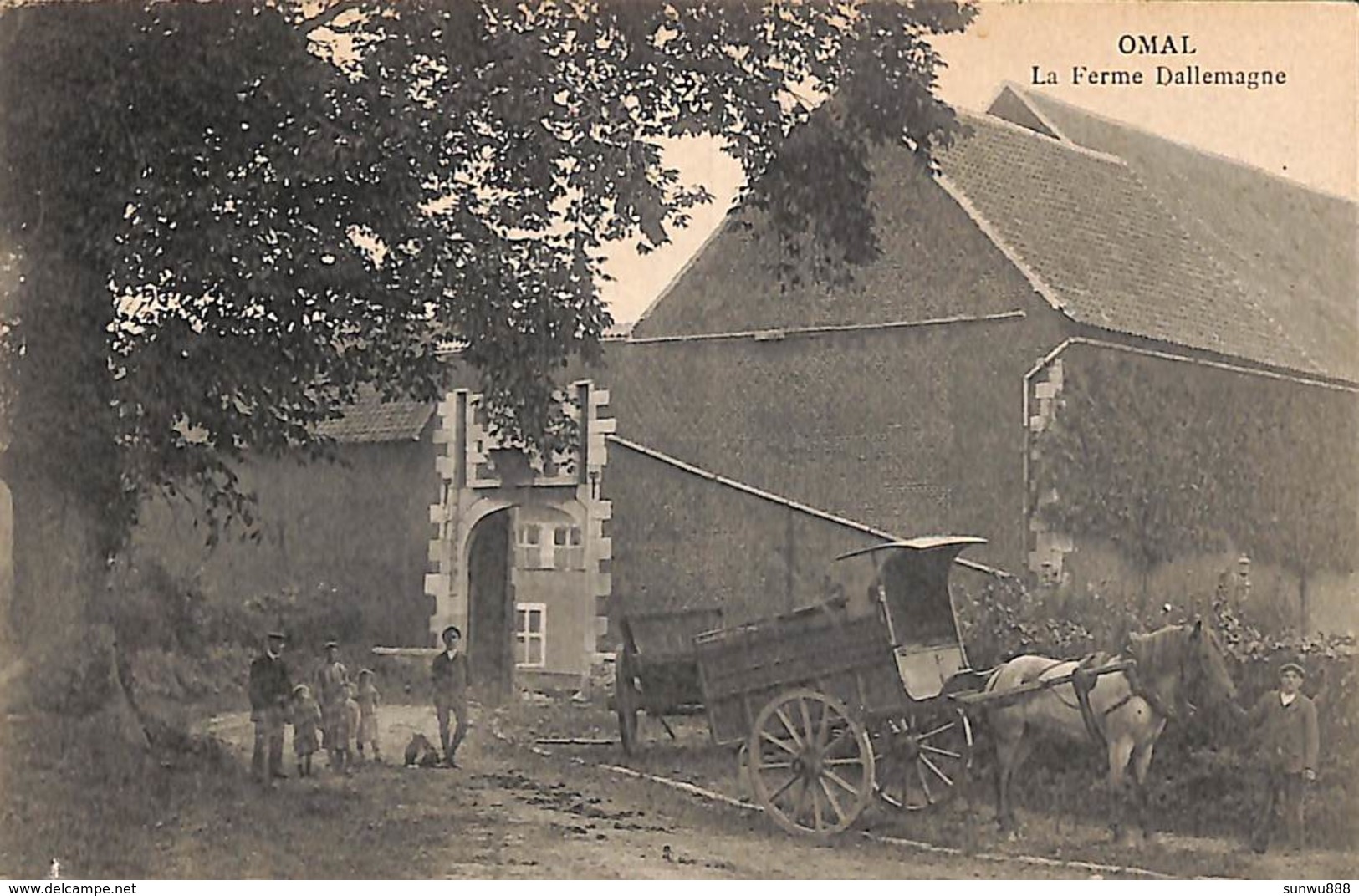 Omal - La Ferme Dallemagne (animée, Edit Henri Kaquet) - Geer