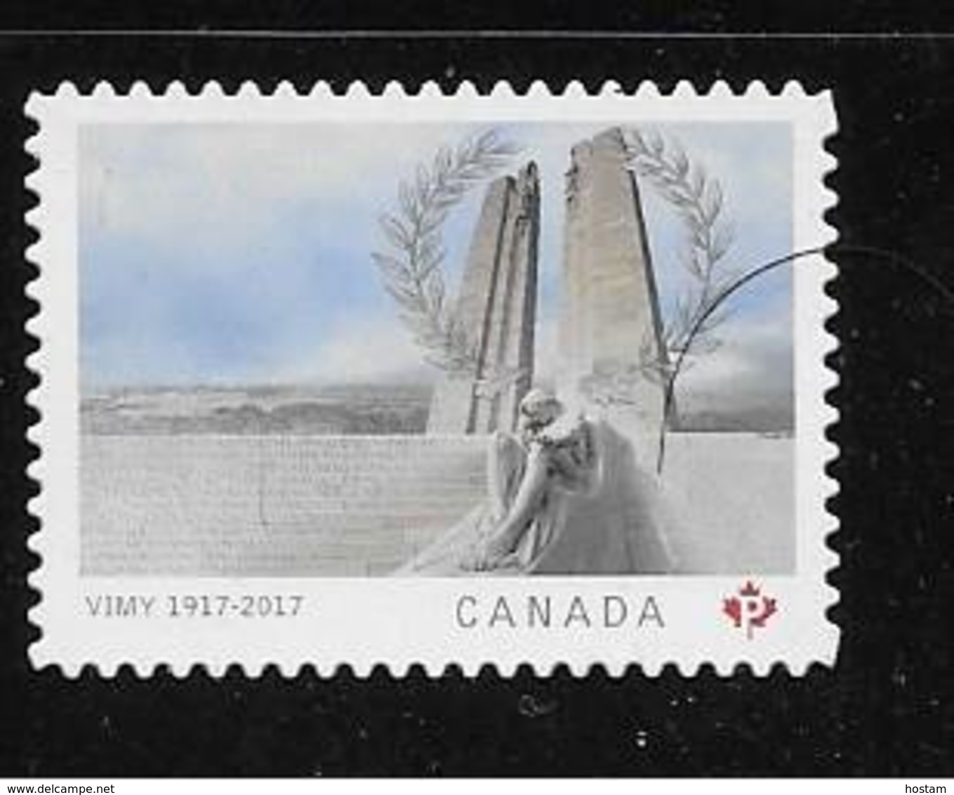 CANADA 2017.  2982iv  CENTENARY Of The BATTLE Of VIMY RIDGE,  DIE CUT TYPE 5  From Quartely Pack - Single Stamps