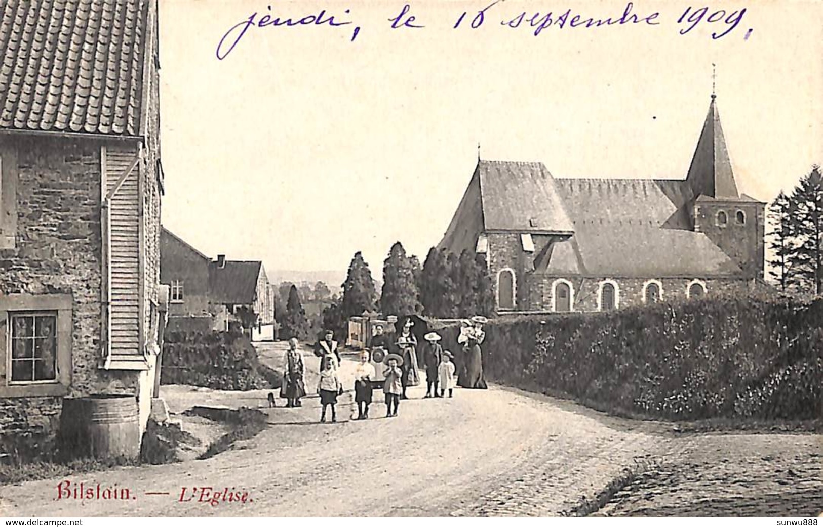 Bilstain - L'Eglise (animée, 1909) - Limburg