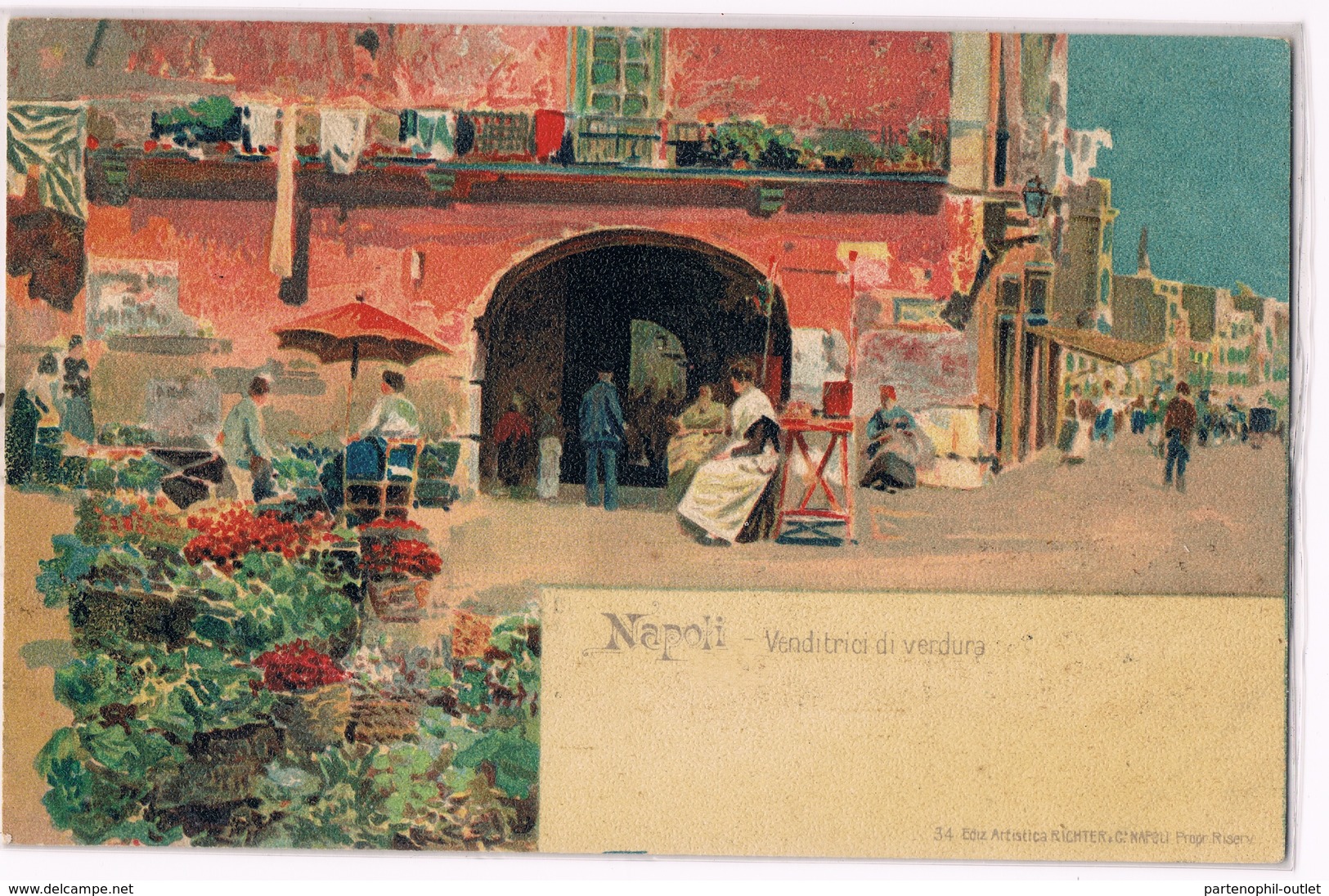 Cartolina - Postcard / Non Viaggiata - Unsent / Napoli – Venditrici Di Verdura - Napoli