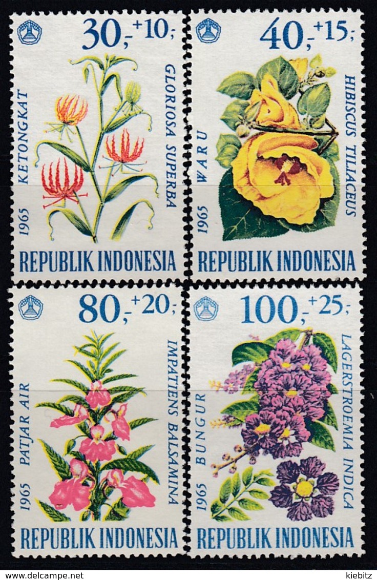 INDONESIEN 1965 - MiNr: 499-502  Komplett ** / MNH - Indonesien